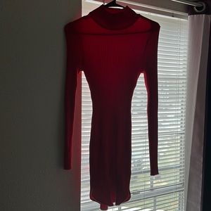 Fashion nova red dress.
